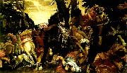 Paolo  Veronese conversion of st.paul France oil painting artist